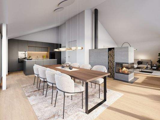 Auf dem Buehel, Wolfurt-Innenraum Penthouse