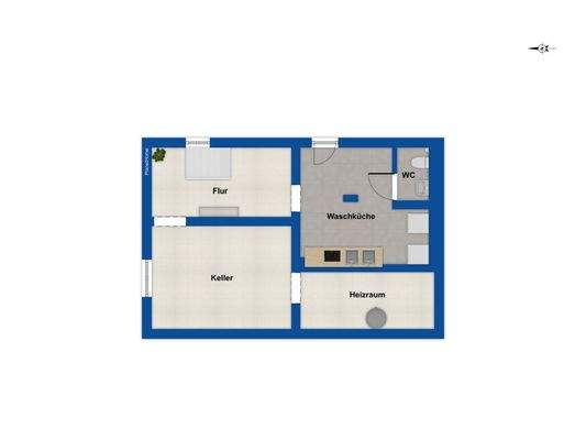 Grundriss Kellergeschoss