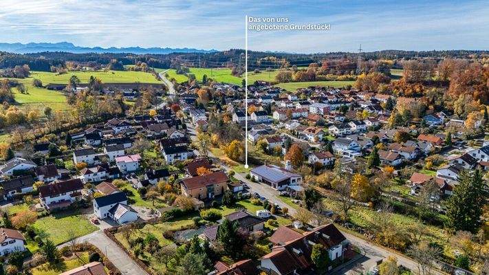 Das von uns angebotene Grundstück