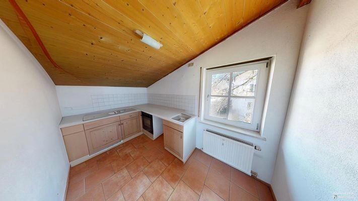 Küche des Appartement 