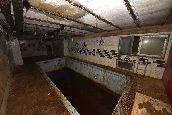 Ehemalige Wellnessoase im Untergeschoss