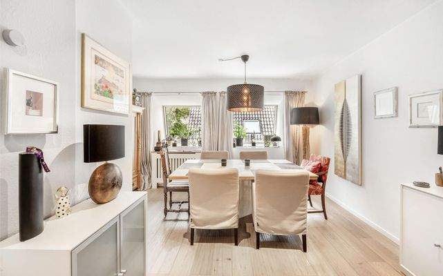 Essbereich im Obergeschoss