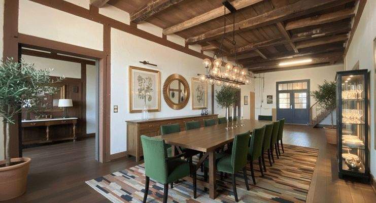 Nutz-Diele virtuell erstellt