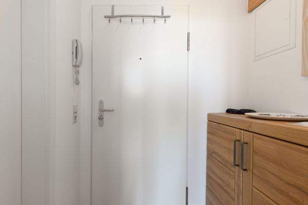 Der Eingangsbereich der Wohnung