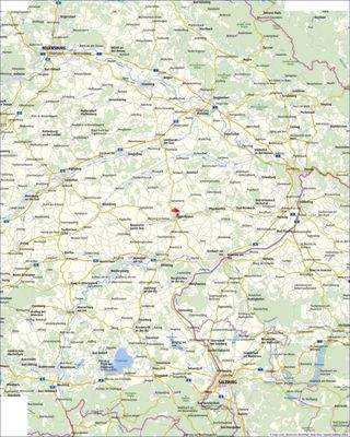 Lageplan Niederbayern  Eggenfelden 