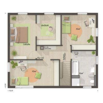 Grundriss Obergeschoss