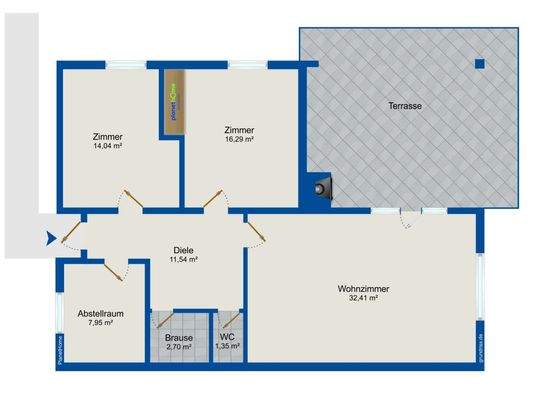 Grundriss Erdgeschoss