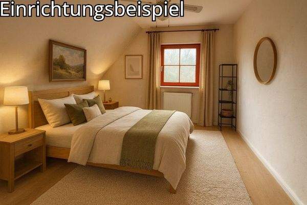 Schlafzimmer 3 - Einrichtungsbeispiel