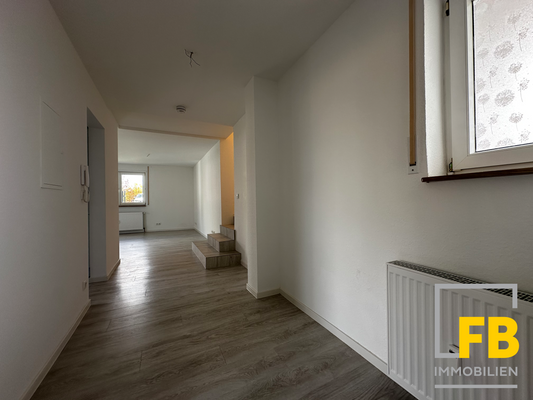 Diele zwischen den Räumlichkeiten