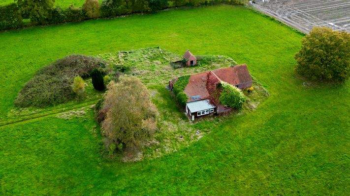 Luftaufnahme Altgebäude
