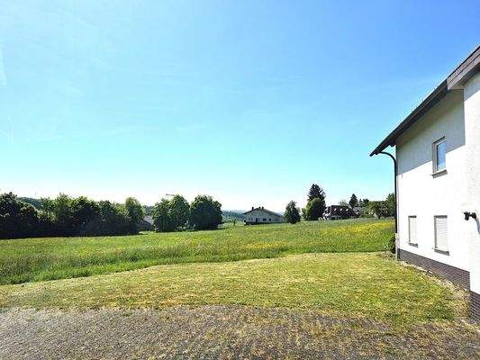 Blick Richtung Hofstelle