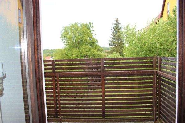 Arbeitszimmer mit Balkon