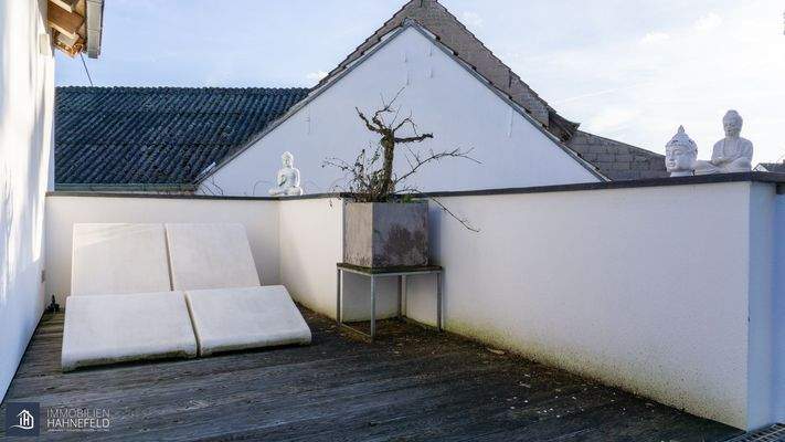 Balkonterrasse vor Schlafraum/OG