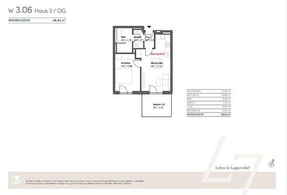 OG W 3.06 2 ZI48,63 qm