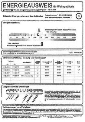 Energieausweis 