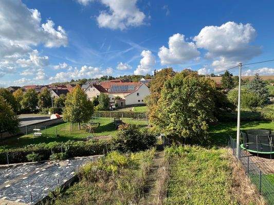 Sicht von Dachterrasse
