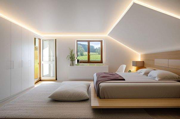 Schlafzimmer KI konstruiert