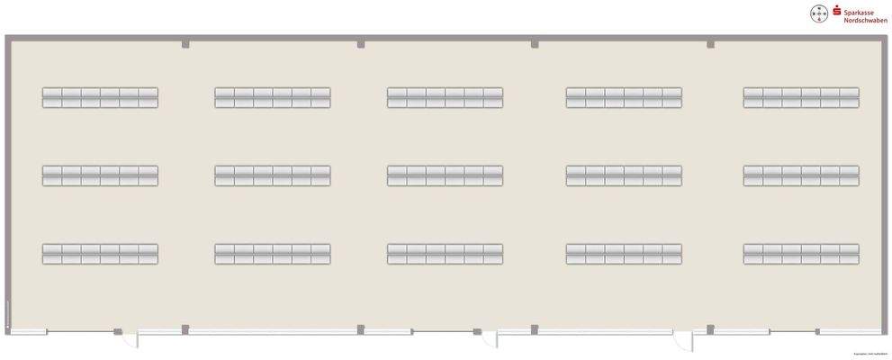 Grundriss - Halle 8b