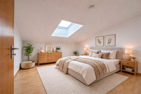 Schlafzimmer 2 im OG (KI generiert)