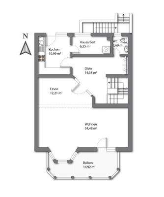 Grundriss Erdgeschoss