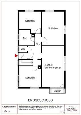 Erdgeschoss - Wohnhaus