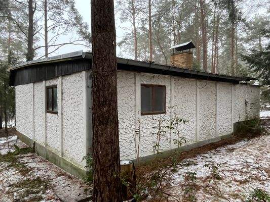 Wochenendhaus Rückansicht