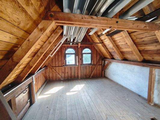 Nebengebäude Dachgeschossblick