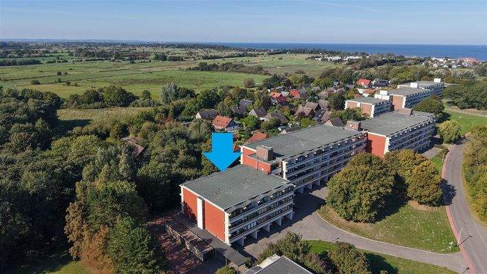 Hausansicht vorne (Drohne)