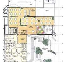 Fläche mit Musterbestuhlung