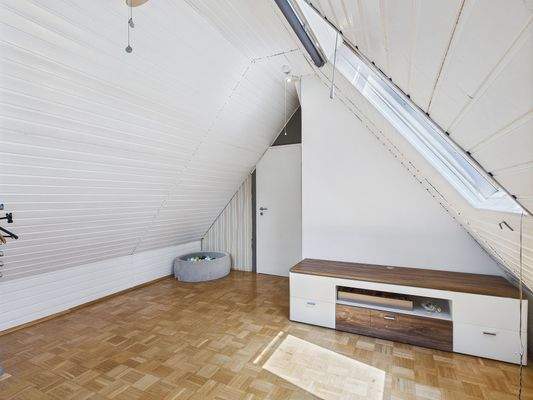 Ausgebaute Dachbühne