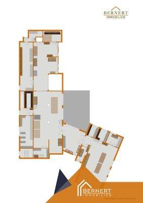 Grundriss visualisiert Souterrain