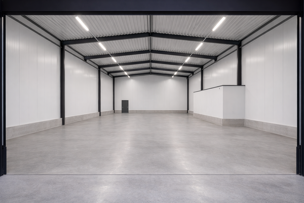 Integrierter Büroraum