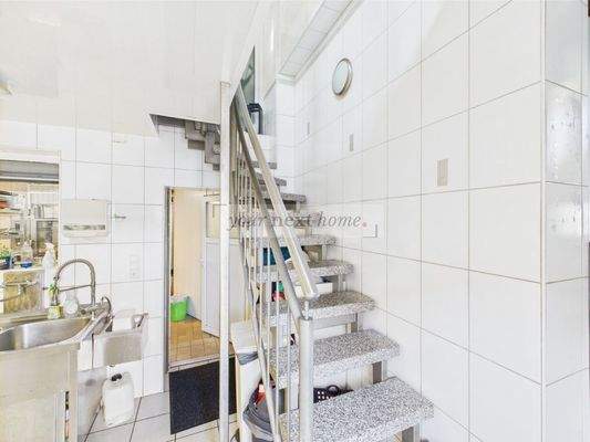 Treppe zur Wohnung