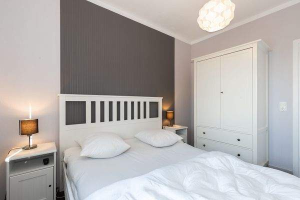 Das gemütliche Schlafzimmer im Obergeschoss