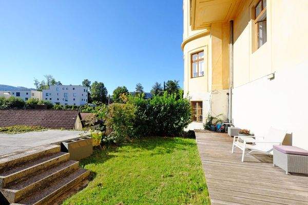 Ostseitiger Gartenbereich