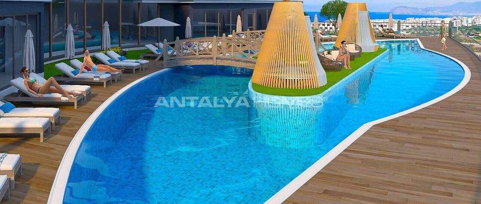 Stylish Real Estate in Luxury Complex in Kargicak Alanya