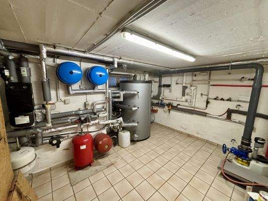 Technikraum im Kellergeschoss