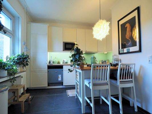 Blick in die Küche