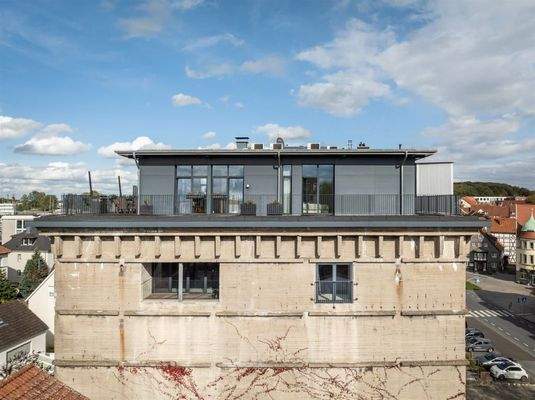 Wohungsbereich im 5. und 6. Obergeschoss