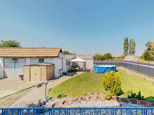 Blick in den Garten EG