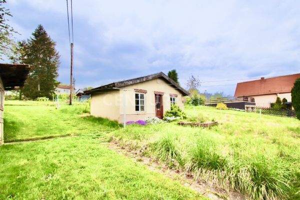 Garten mit Gartenhäuschen 