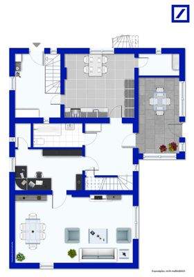 Grundriss Erdgeschoss