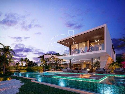 Ästhetische Luxusvilla