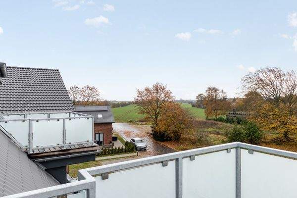 Ausblick Richtung Ostsee vom Spitzboden aus