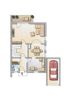 Grundriss Erdgeschoss