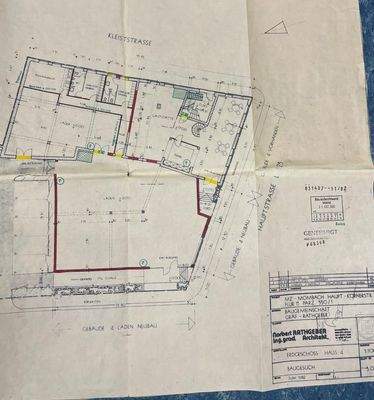 Grundriss Ladenflächen