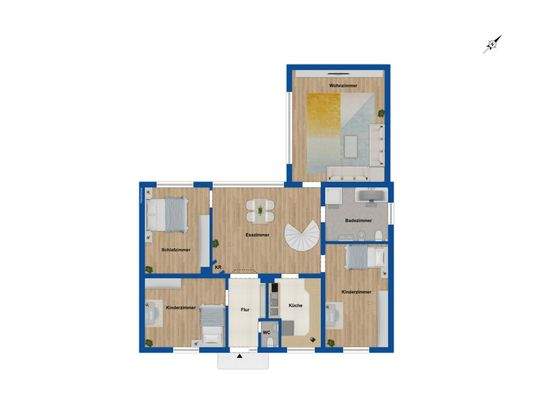 Grundriss Erdgeschoss