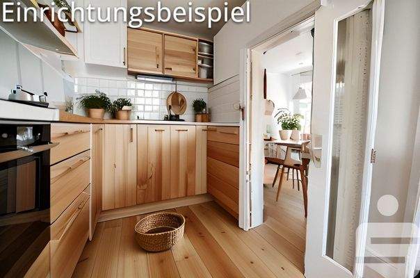 Küche im Obergeschoss