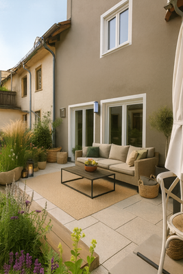 Visualisierung Terrasse