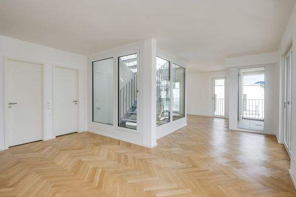 Wohnbereich samt Atrium